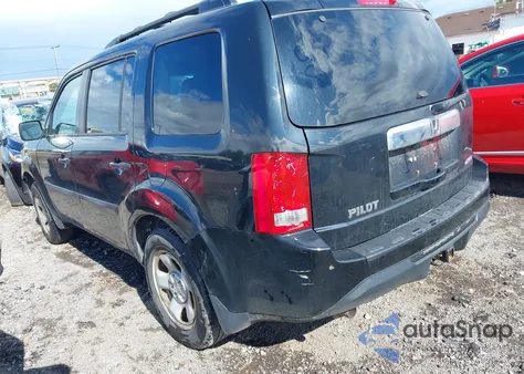 2013 Honda Pilot Lx from USA, damaged, VIN 5FNYF4H24DB004025